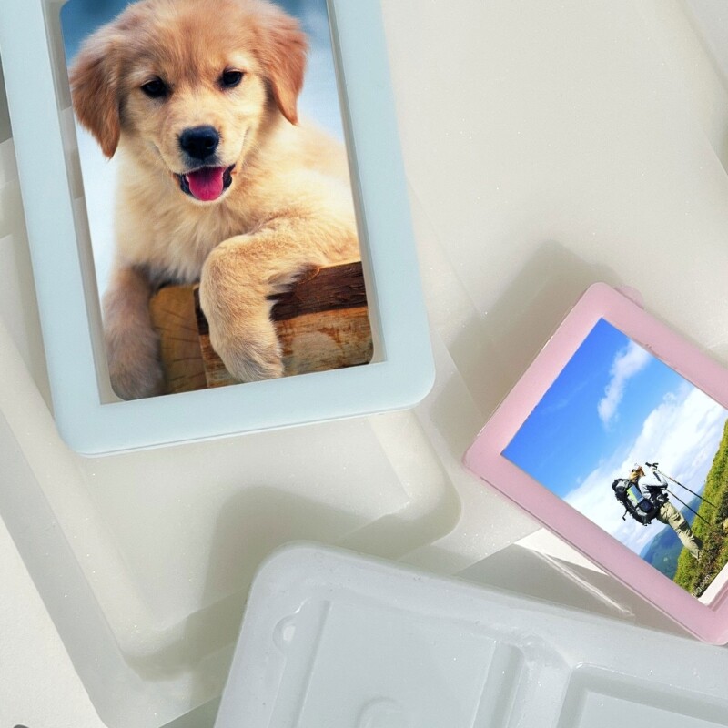 Epoxy Resin DIY Silicone Mold for Photo Frame Ornament Home Decor Craft