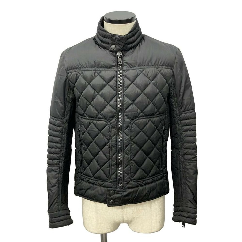 Moncler Men's Size S Down Jacket with Neck Cuff Scratches and Dirt