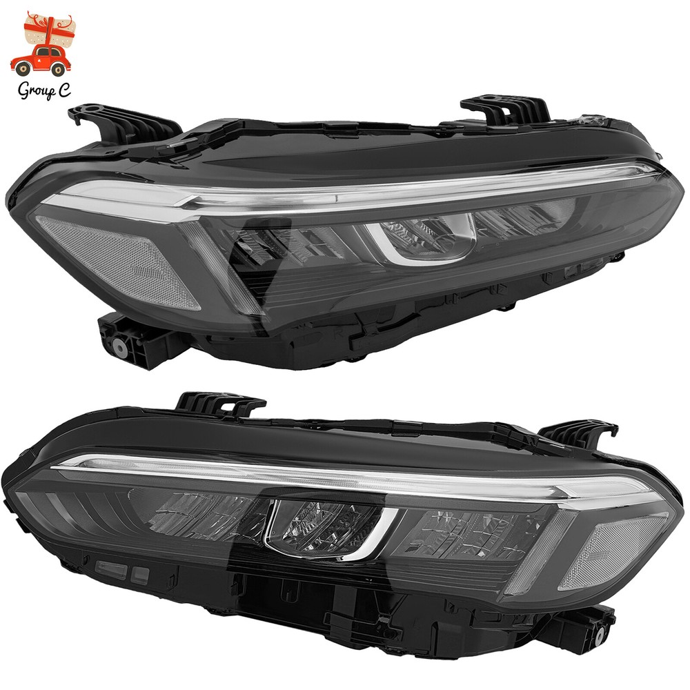 2022-2024 Honda Civic Sport Touring LED Headlight Headlamp Pair Left & Right