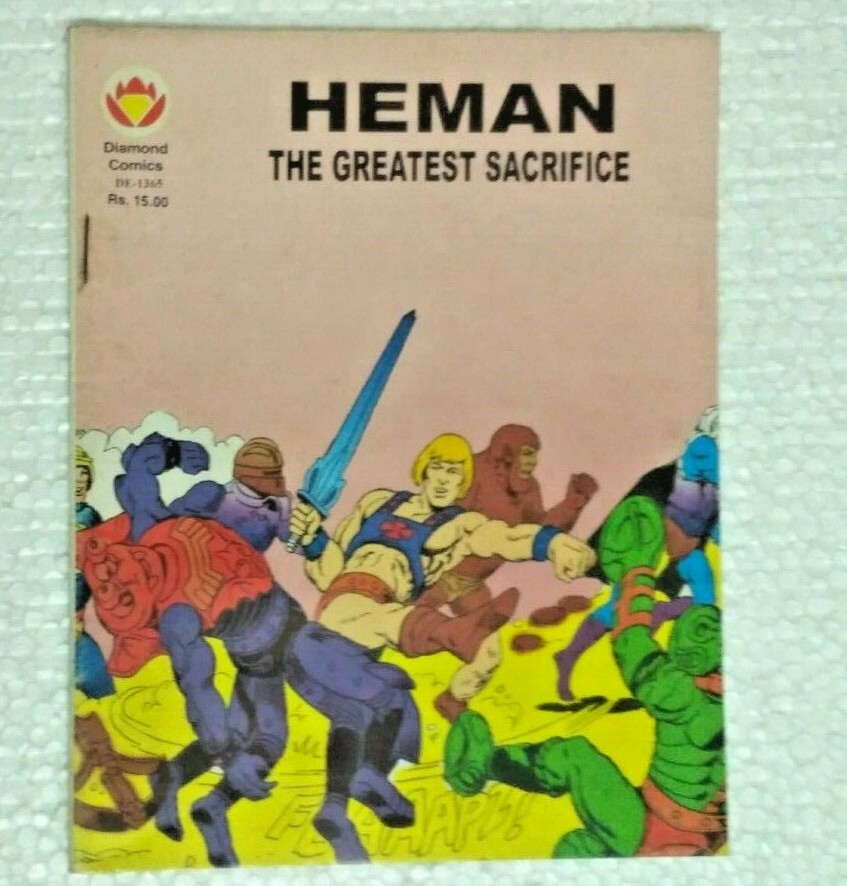 INDIA VINTAGE ENGLISH DC COMICS   HE - MAN  THE GREATEST SACRIFICE  MOTU