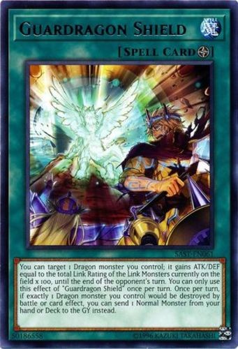 Guardragon Shield SAST-EN061 Rare Unlimited NM Yugioh Card
