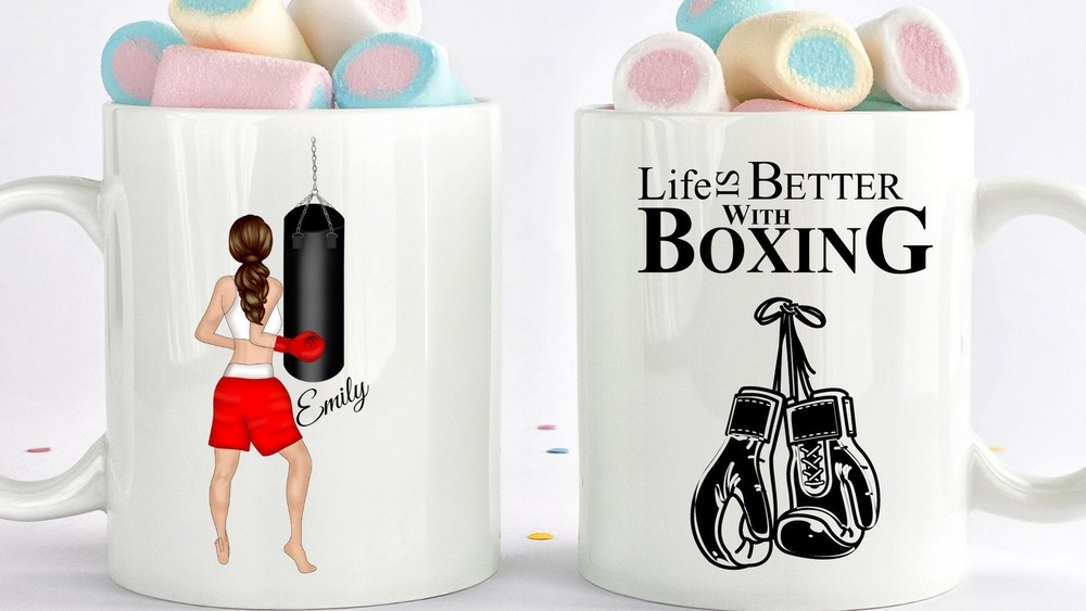 Boxing Gift Boxer Mug Boxing Coffee Mug Boxer Coffee Mug Boxer Gift Gift For