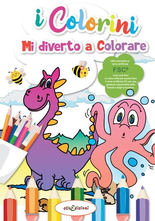 Mi diverto a colorare. I colorini. Ediz. illustrata (Paperback)