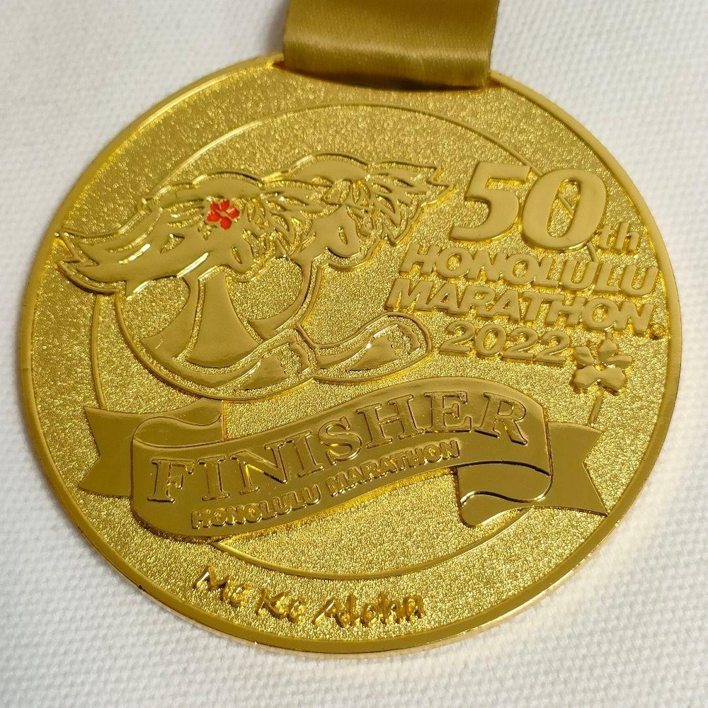 Honolulu Marathon 2022 Finisher Medal