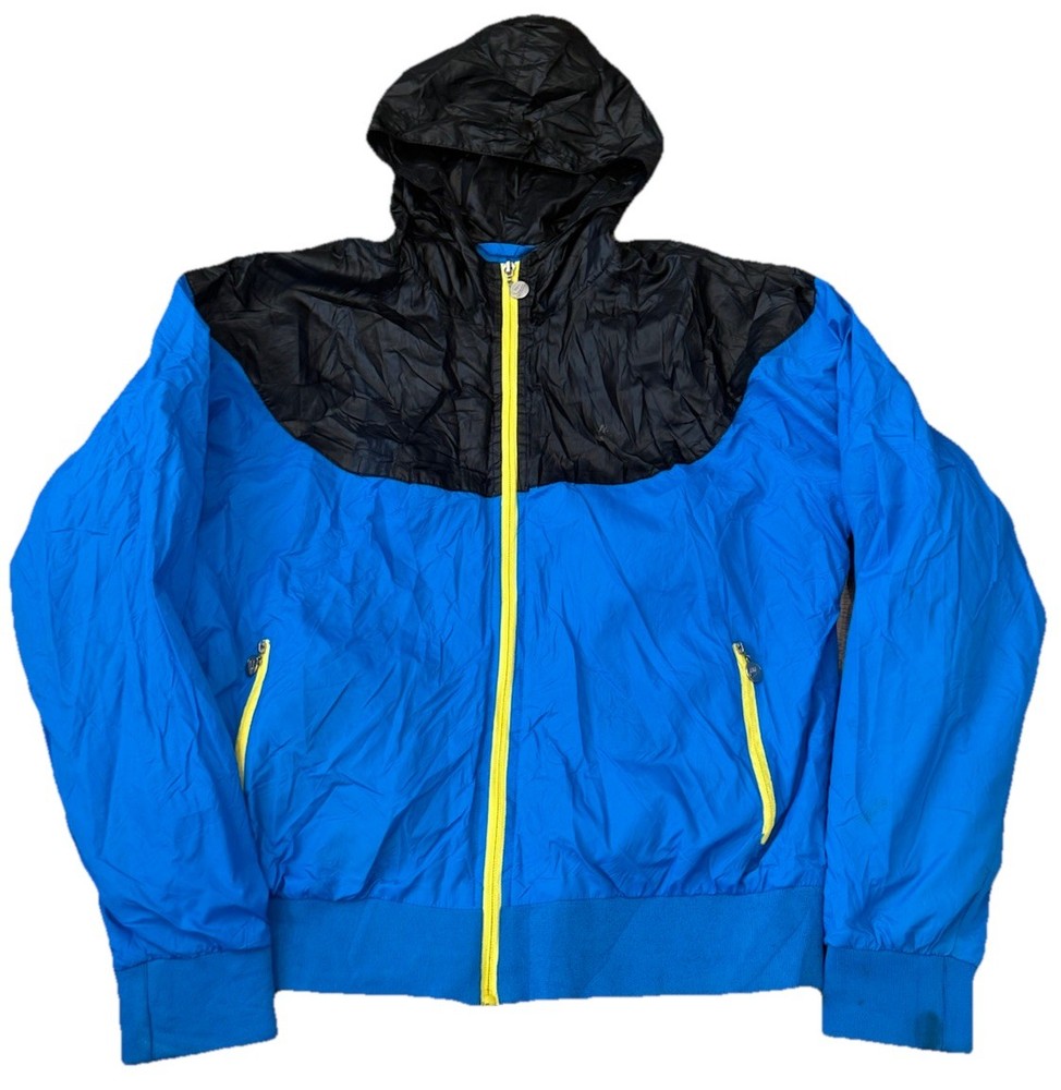 Vintage Nike Rare Windrunner Windbreaker Jacket Green Black Teal Blue Women’s L