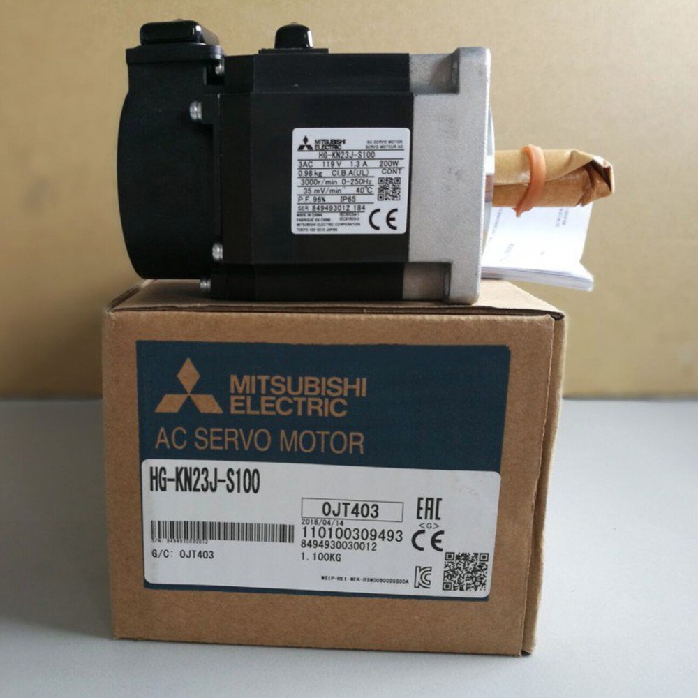 New Mitsubishi in box HG-KN23J-S100 AC Servo Motor 1 year warranty