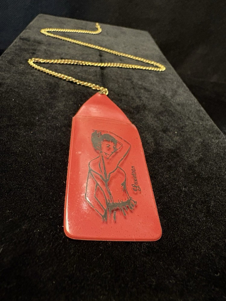 Vintage - Zipper Pull- MCM - NY  Advertisement On Back:)