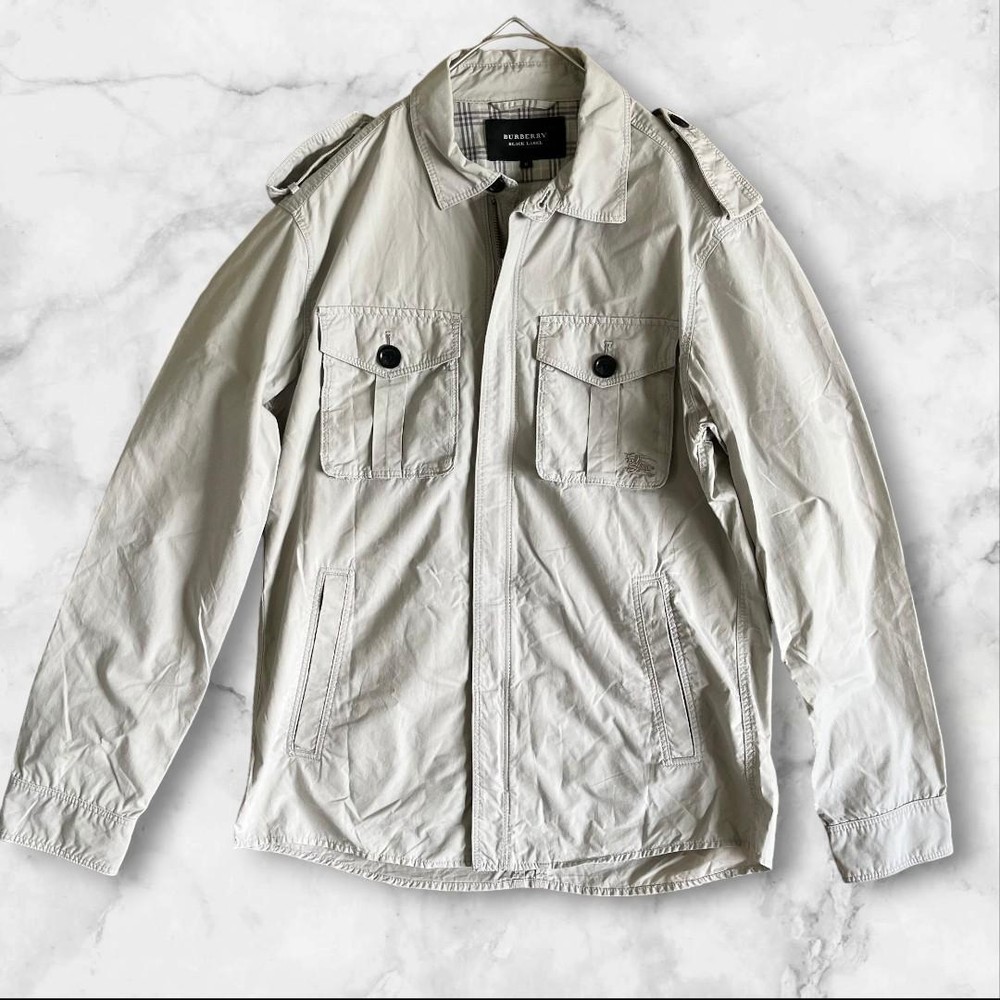 Burberry Black Label Jacket Grey Mens M F/S from Japan