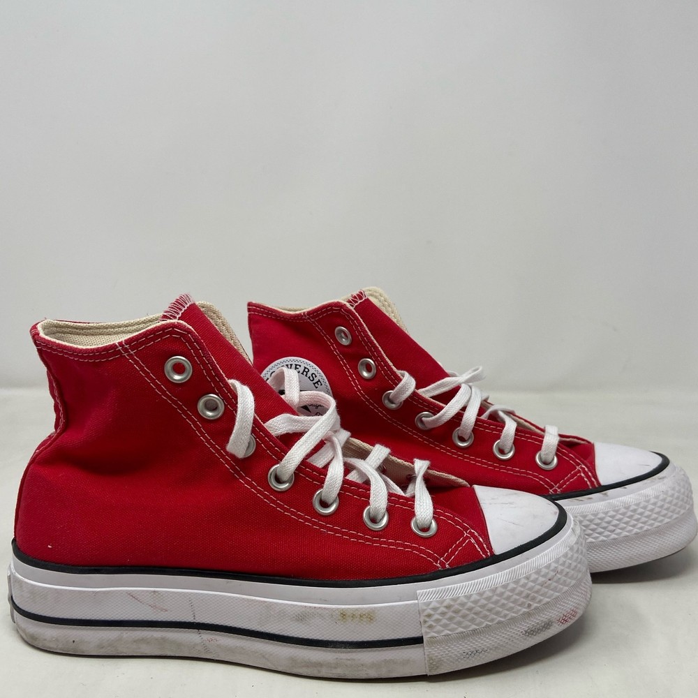 Converse Chuck Taylor Lift Platform Hi Red Women’s 6.5