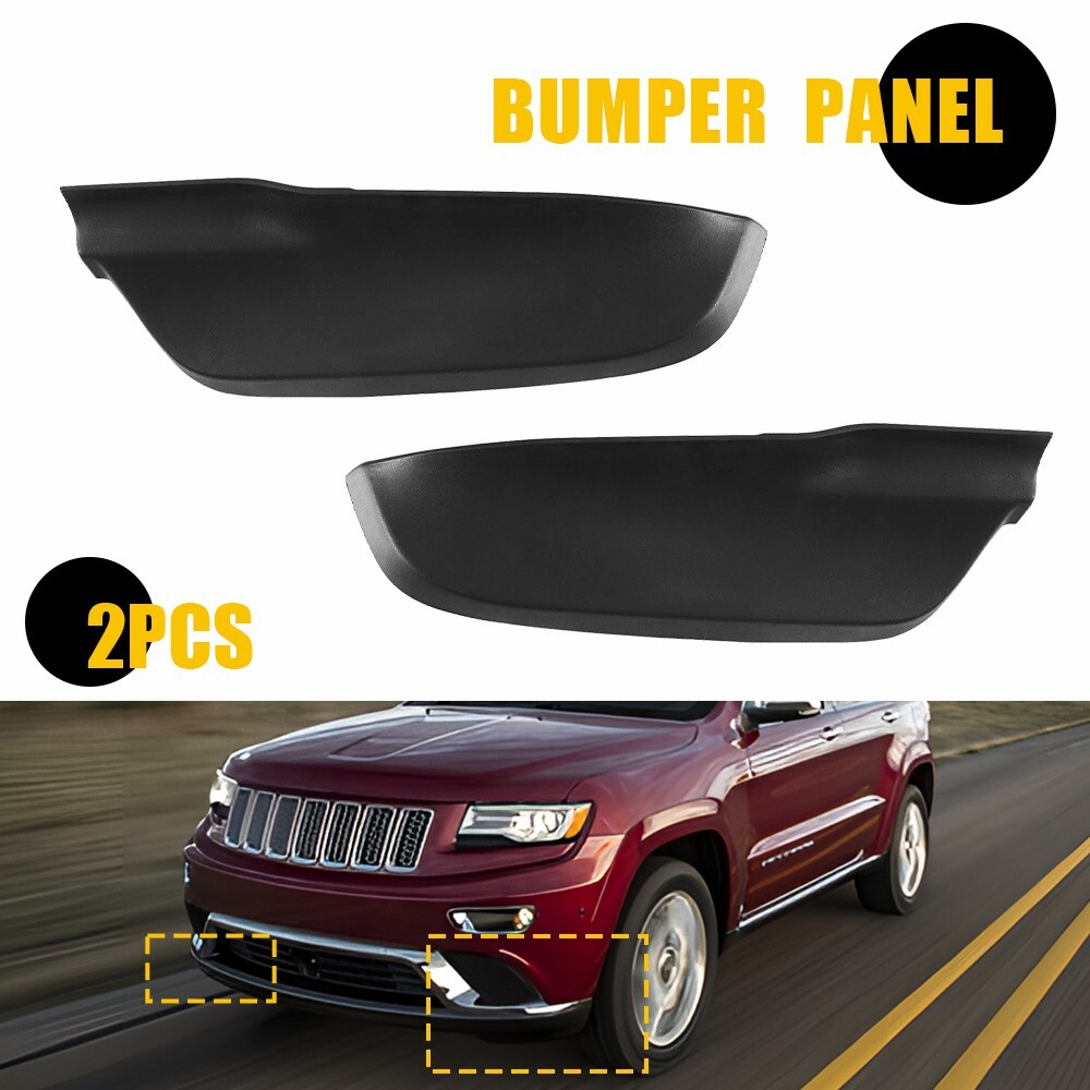 Front Bumper Lower Spacer Panel Covers Trim For 2014-20 Jeep Grand Cherokee EPU