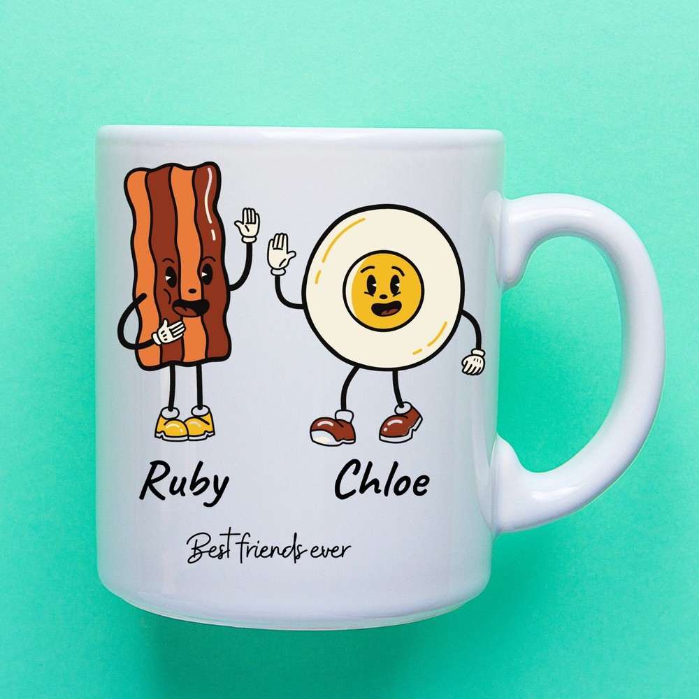 Custom Couple Mug Personalized Mug Customizable Mug With Name  Duo Mug Good Duo