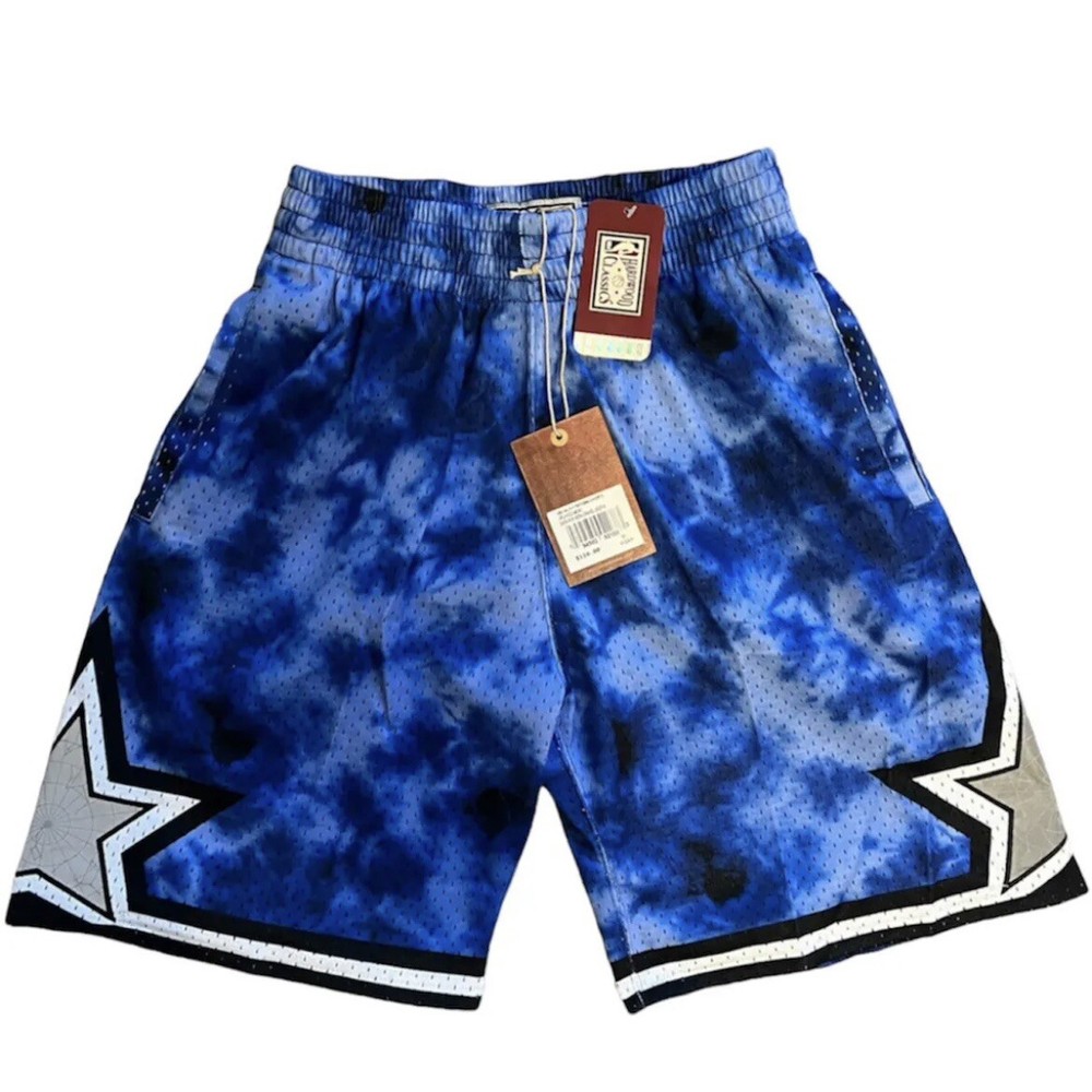 Mitchell & Ness NBA Galaxy Swingman Shorts Orlando Magic 1993 Mens Size Large L