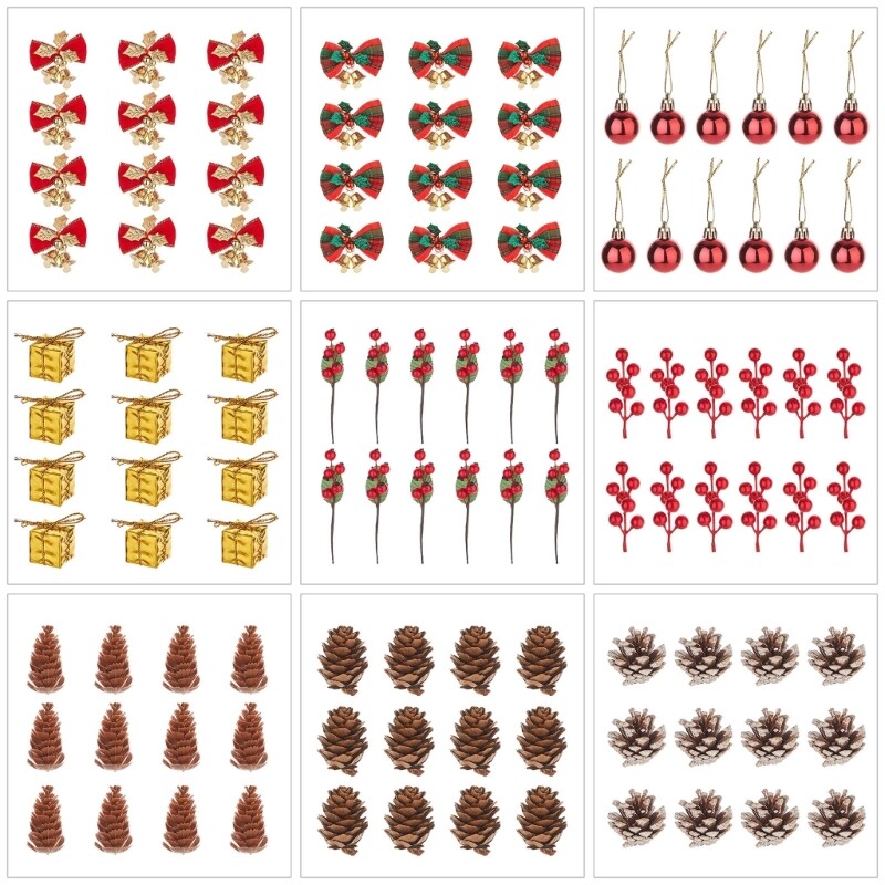 Festive DIY Christmas Tree Hanging Ornament Craft Kit for Holiday Decor