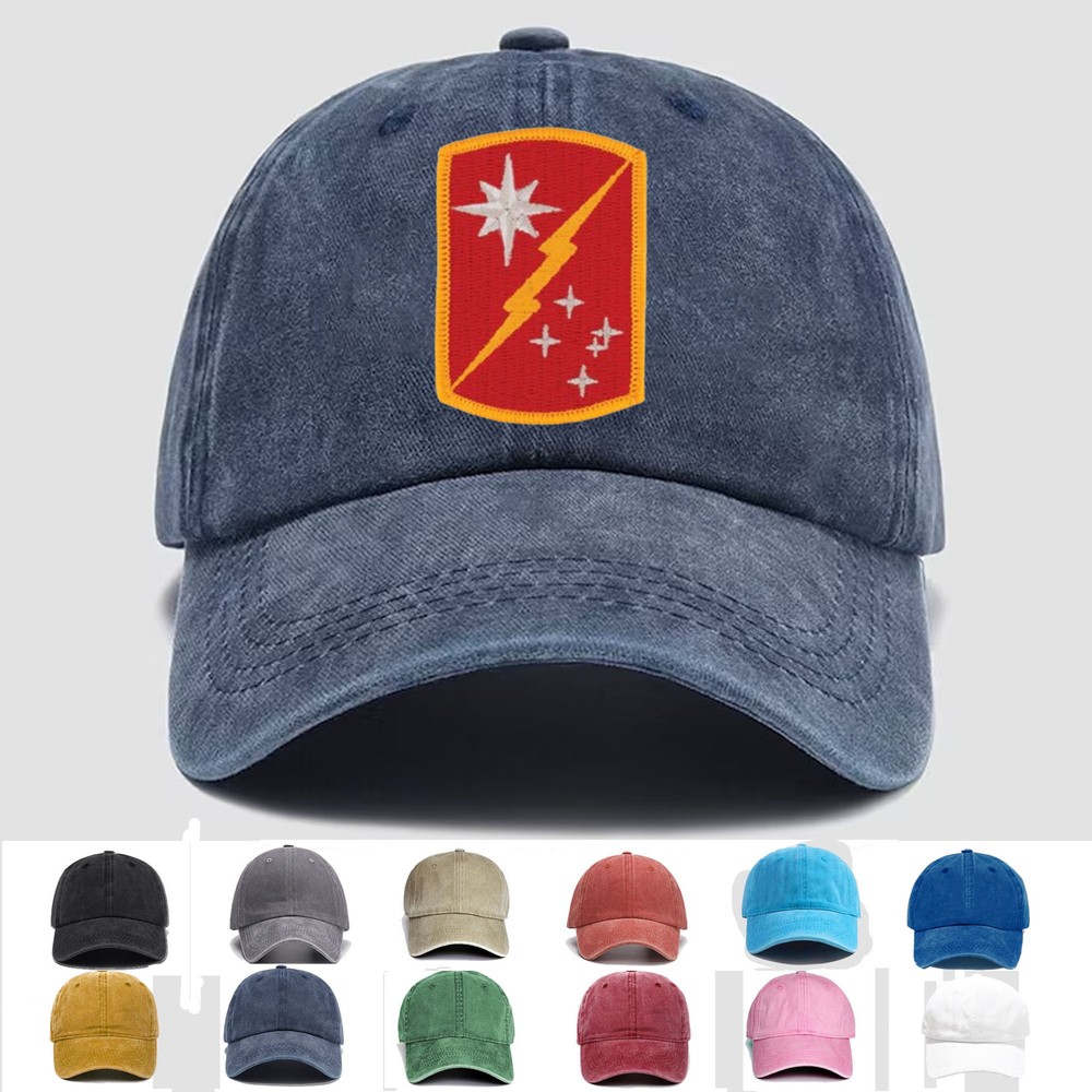 Custom Embroidered Hat 45th Sustainment Brigade, Veteran Cap, Trucker Hat, Gift