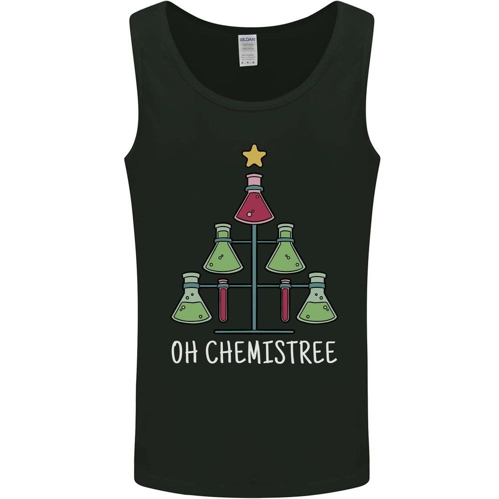 Oh Chemistry Funny Christmas Science Xmas Mens Vest Tank Top