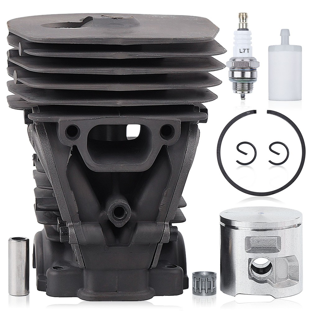 47mm Cylinder Piston Kit For Husqvarna 455 455 Rancher 455E 460 460 Jonsered Saw