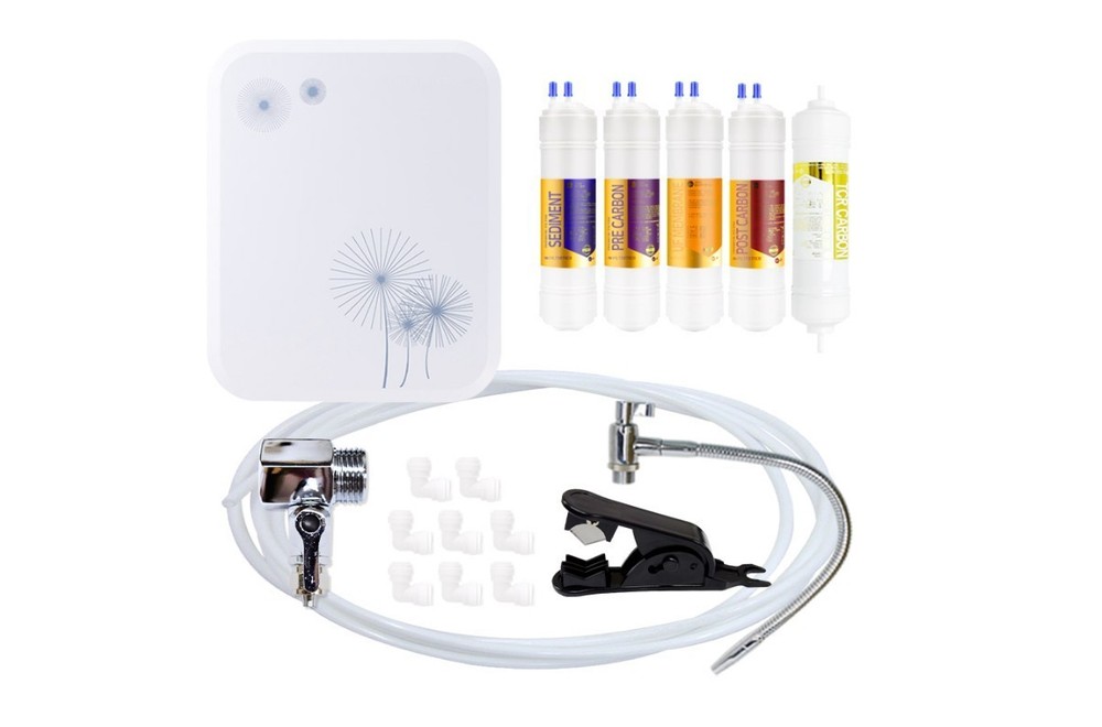 Filtertech Premium 5-Stage Sinktop Water Purifier Filter White DIY Complete Set