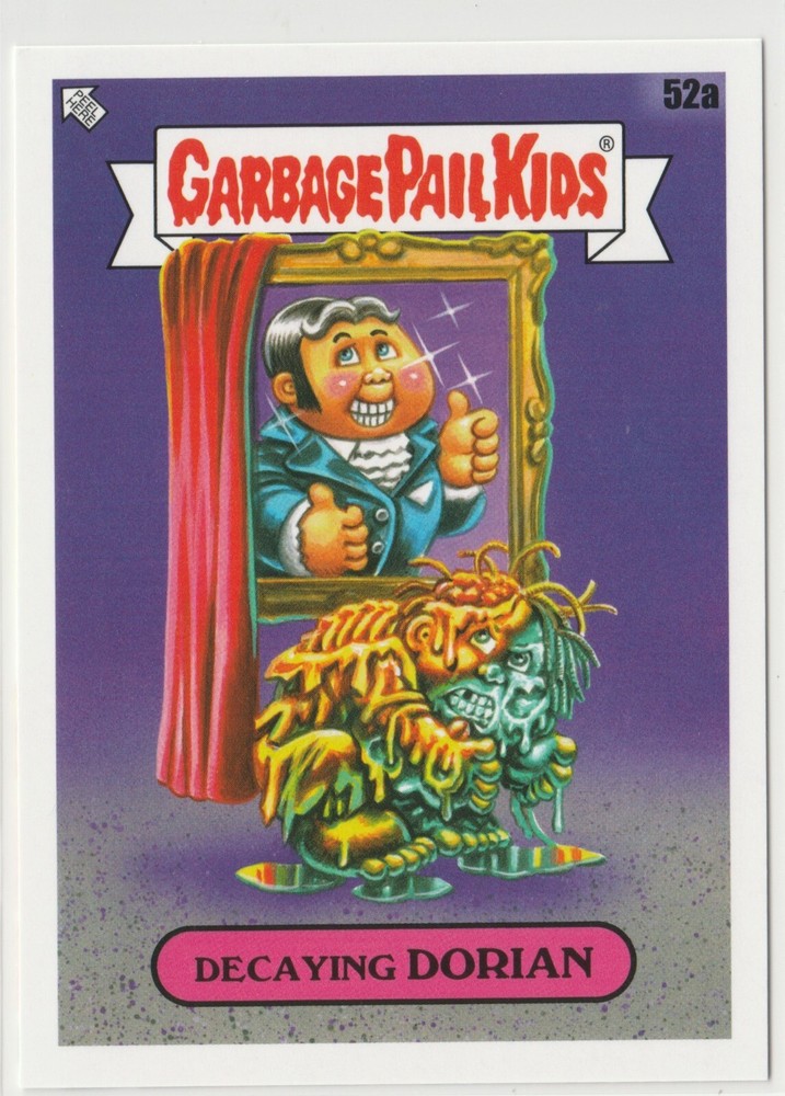 Decaying Dorian #52a Garbage Pail Kids GPK 2022 Book Worms Trading Card