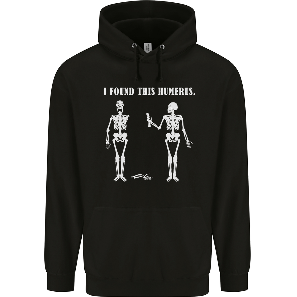 I Found This Humerus Funny Slogan Humorous Mens 80% Cotton Hoodie