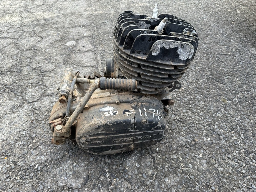 Kawasaki F11 250 Engine Motor VMX case cases 1974 74 cylinder complete OEM