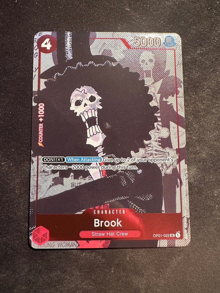 Brook - OP01-022 - Promo - One Piece Card Game - 25th Anniversary  N/M
