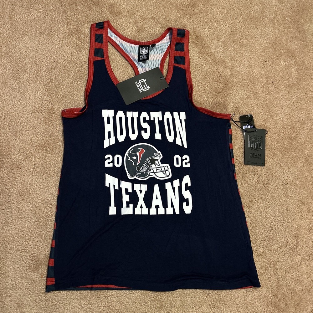 Houston Texans Women's Racerback Tank NFL Teams Size Large. NWT