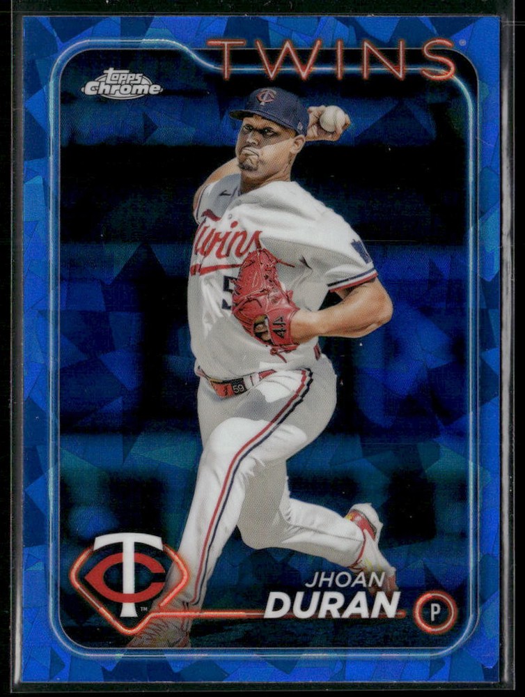 2024 Topps Chrome Sapphire Edition #227 Jhoan Duran Minnesota Twins