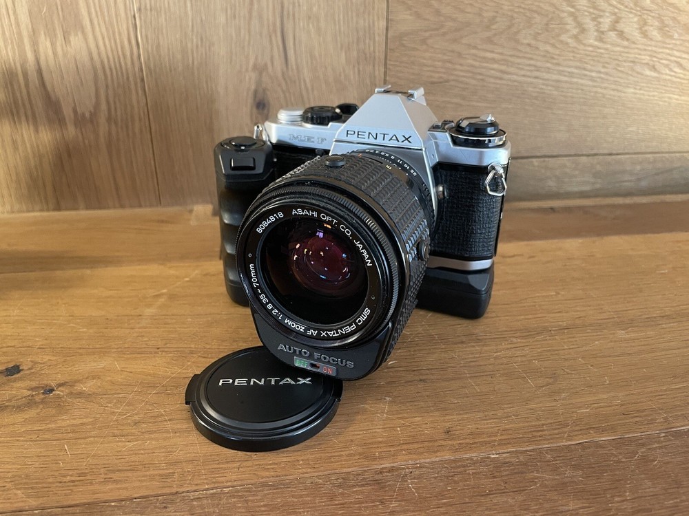 *Rare : Exc+5* Pentax ME F Camera SMC Pentax AF Zoom 35-70mm F/2.8 w/ Winder