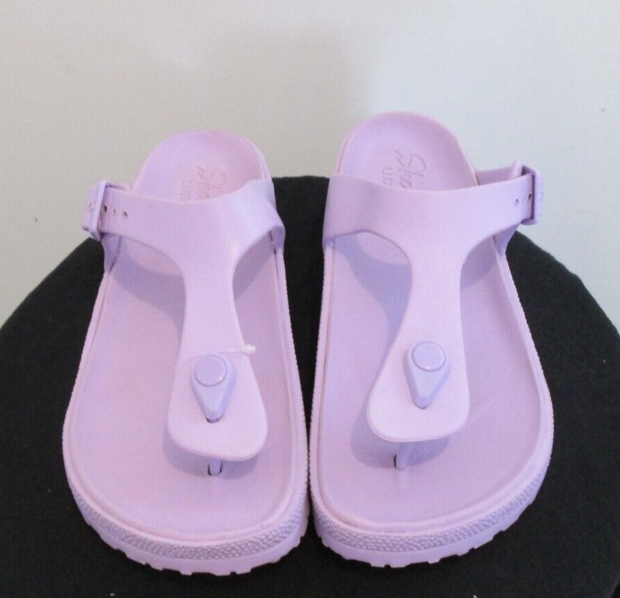 Skechers Luxe Foam Thong Sandals Women's 10 Lavender