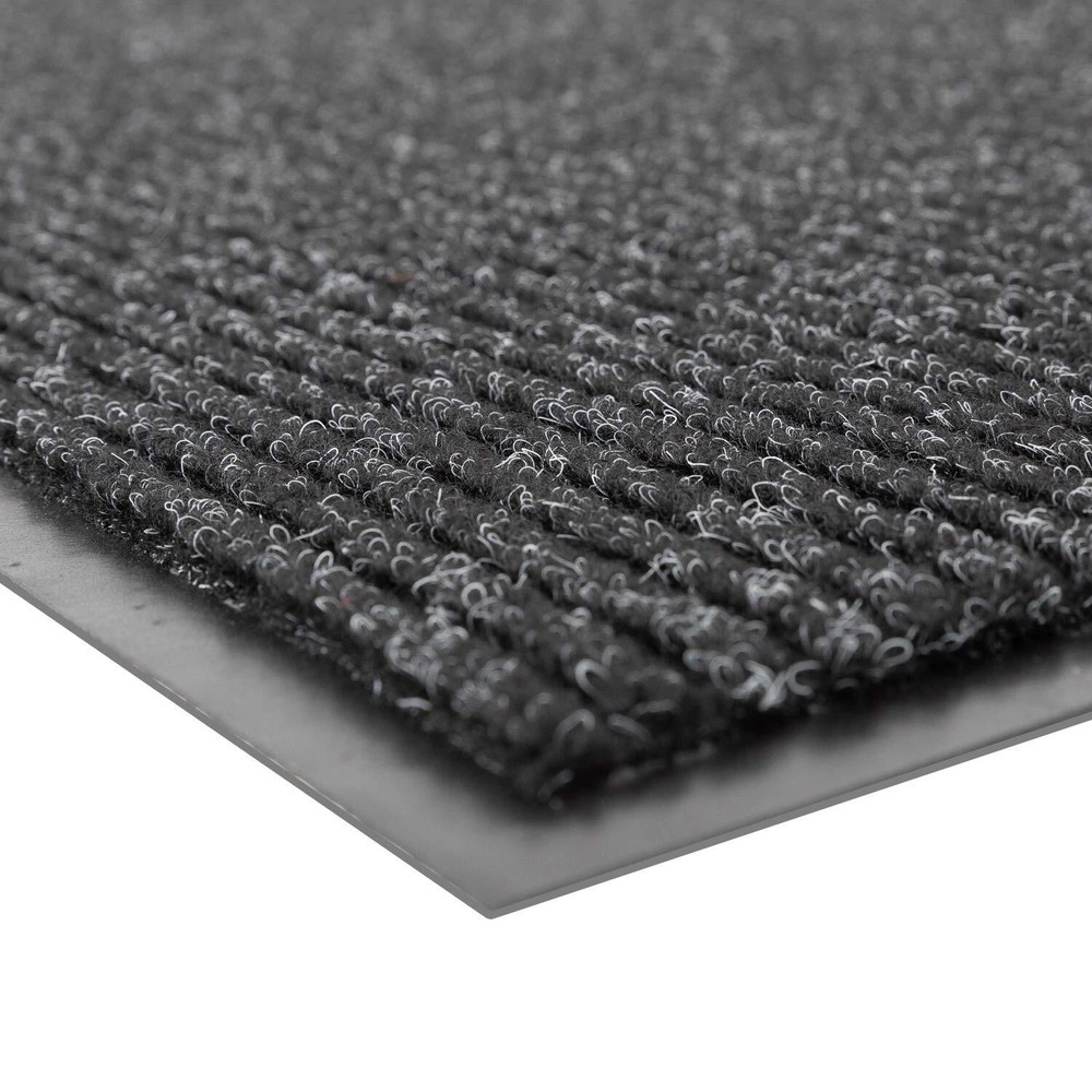 109 Brush Step Carpeted Entrance Mat for Home or Office, 2' X 3', Charcoal, 1...