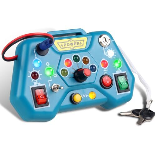 susierwey Toddler Busy Board for 2-4 Montessori Sensory Board Sensory Toys fo...