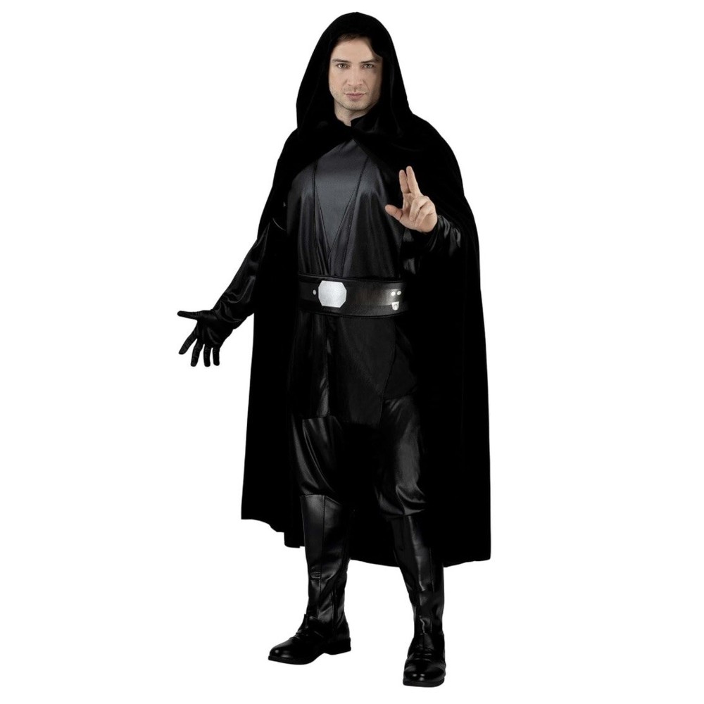 Star Wars Luke Skywalker Black Hooded Robe Full Costume Mens Size Large L 32-34