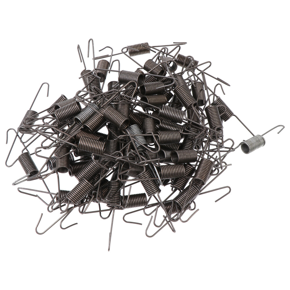 100pcs Durable Sofa Spring Hooks - Furniture Tension Spring Replacement Kit