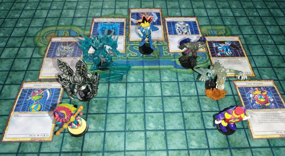 Yugioh Dungeon Dice Monsters Custom Figure Card Lot Monster Lord DDM  