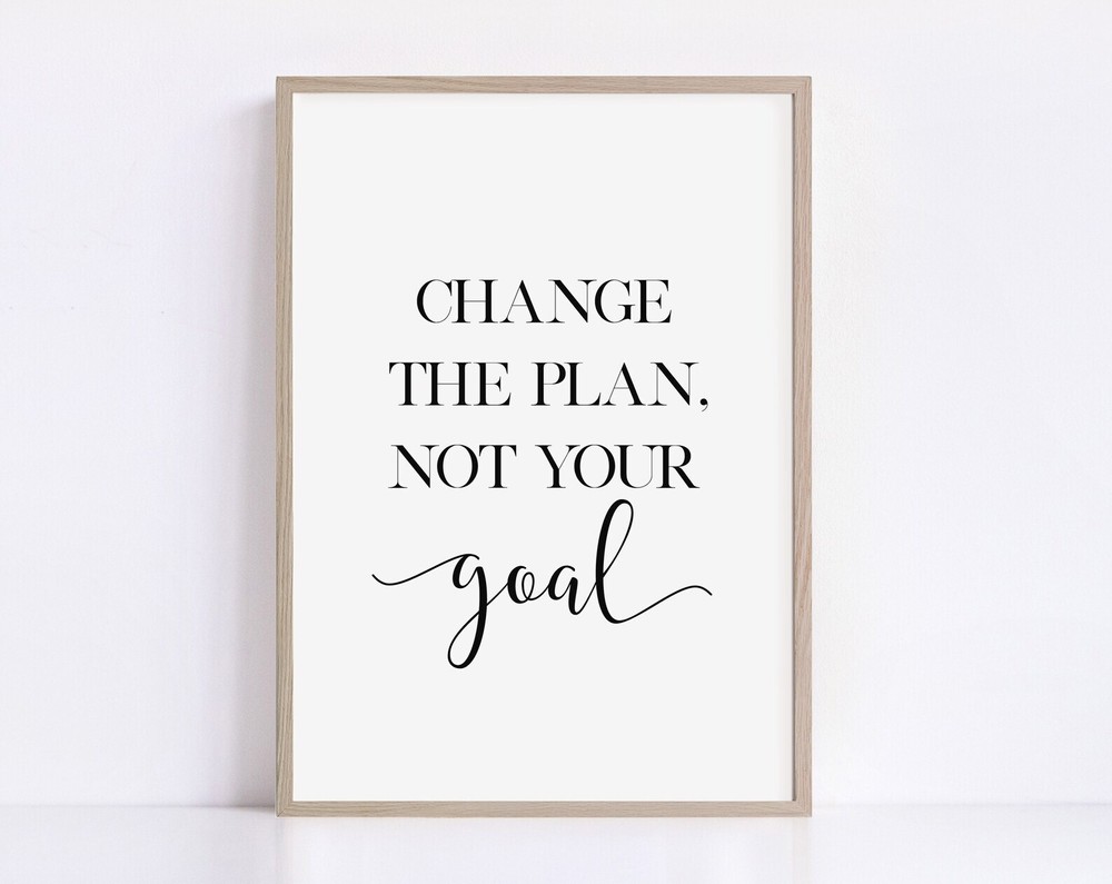 Printable Motivational Office Wall Art for Home & Workspace Decor