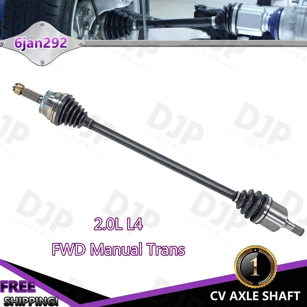 Front Right Passenger CV Axle Assembly for Kia Spectra5 2.0L L4 FWD Manual Trans