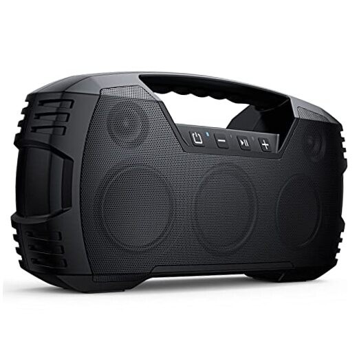 IPX7 Waterproof Bluetooth Speaker, 40W(60 Peak) Portable Wireless Black