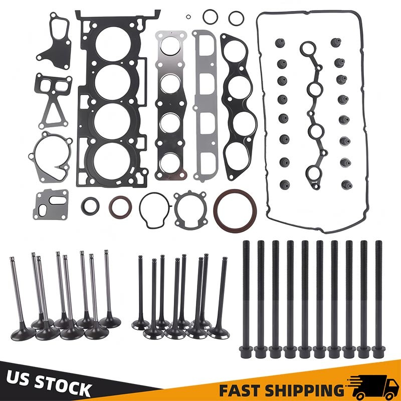 New Engine Overhaul Gasket Kit w/ Head Bolts For 2012-2020 Hyundai Kia G4KH 2.0T