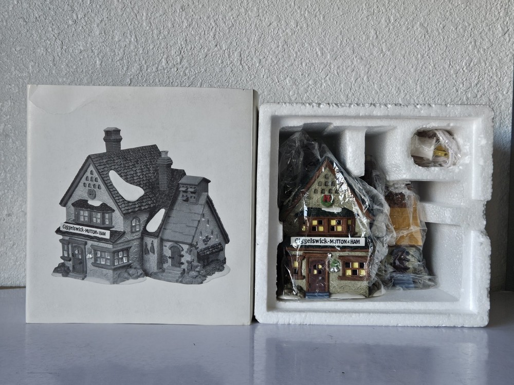 Dept 56 Dickens Village Giggleswick Mutton & Ham 1994 Collectible #5822-0