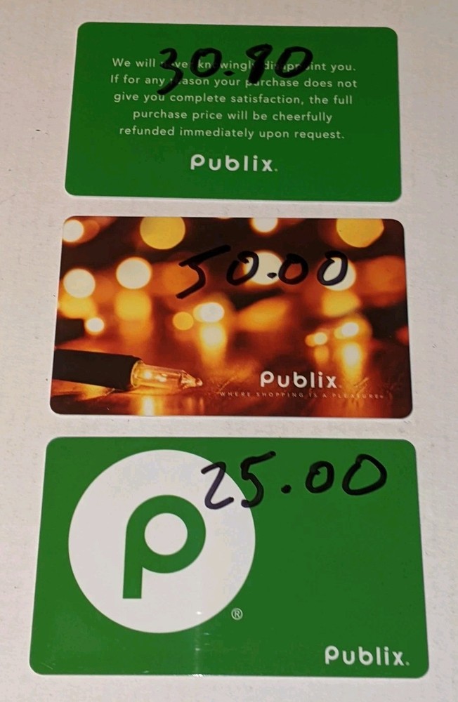 $105.80 Publix Gift Card – Grocery Shopping Made Easy-image