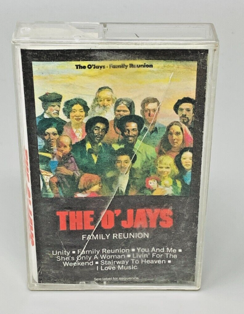 The O'Jays Family Reunion Cassette Tape 1975 Soul Classic