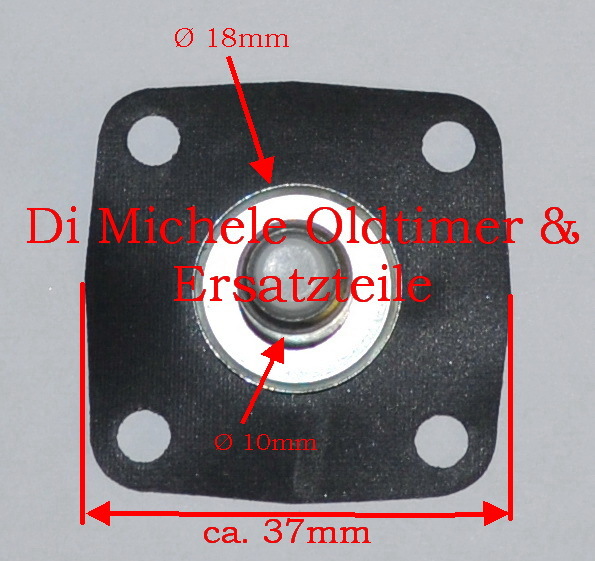 32 ICH, 30 DIC, 40 DFI, 40 DCN Weber Carburetor Accelerator Membrane B.8904