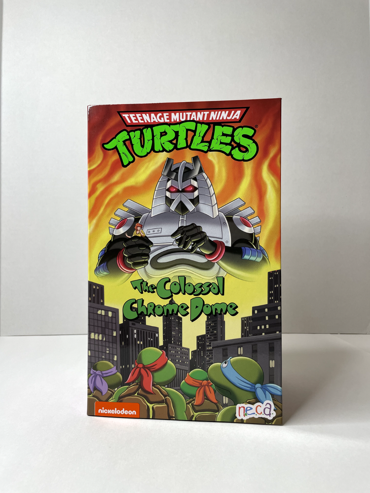 NECA Teenage Mutant Ninja Turtles Cartoon Chrome Dome