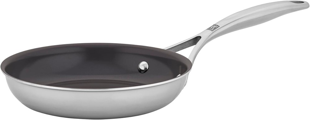 8-inch Stainless Steel Ceramic Nonstick Fry Pan