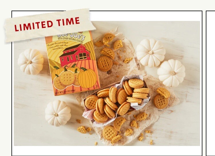🎃  NEW LIMITED TIME *2 PACK* Trader Joe's Pumpkin Flavored JOE JOE'S 🎃-image