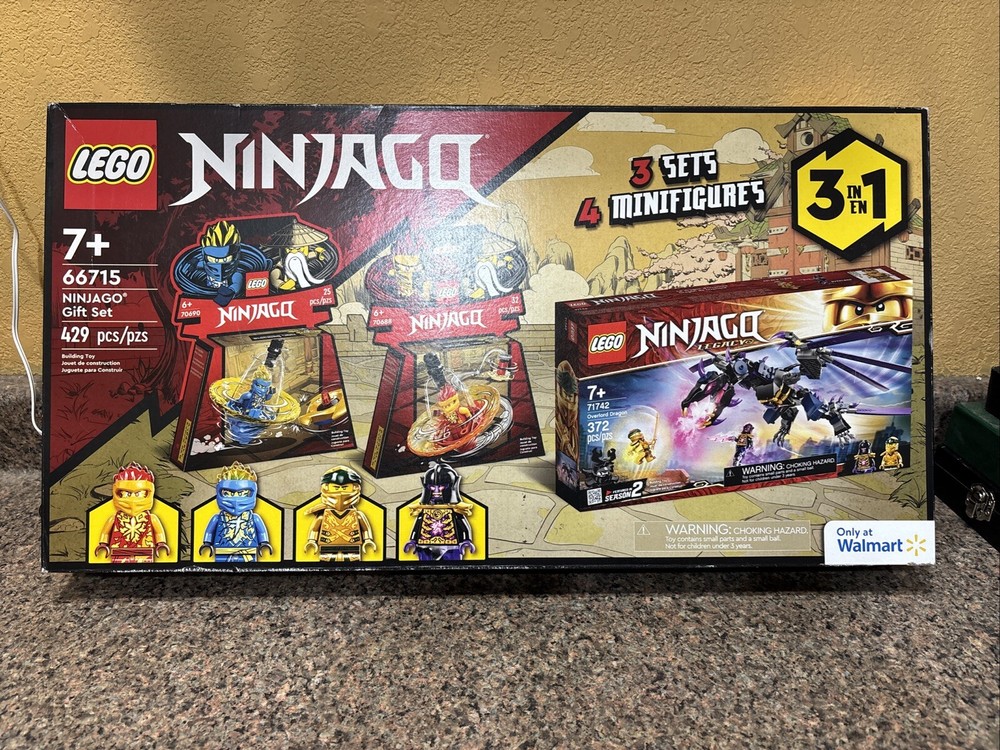 LEGO NINJAGO Overlord Dragon 70690 with 70688 Retired Sets New Sealed