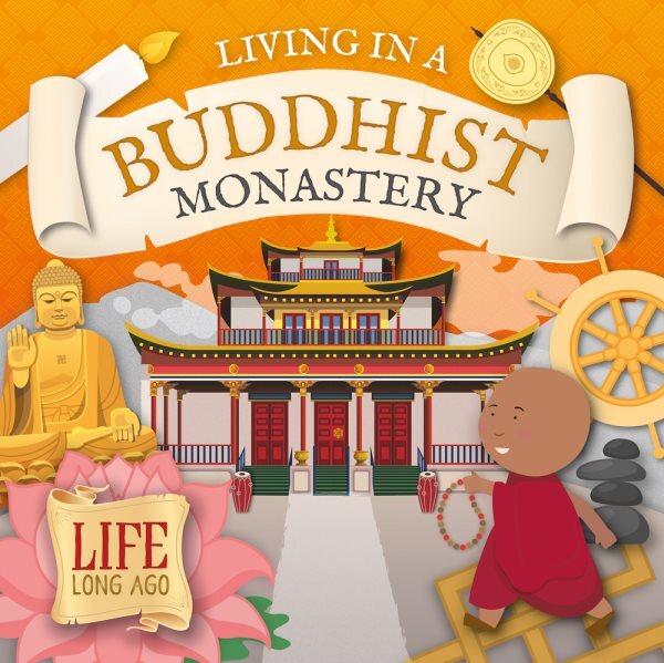 Living in a Buddhist Monastery Hardcover by Robin Twiddy Like New Free Shipping
