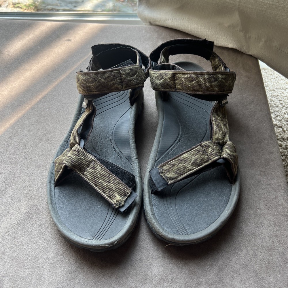 Teva Men's Hurricane XLT2 Strappy Hiking Sandals, Sport Water Olive  Size 7 39.5