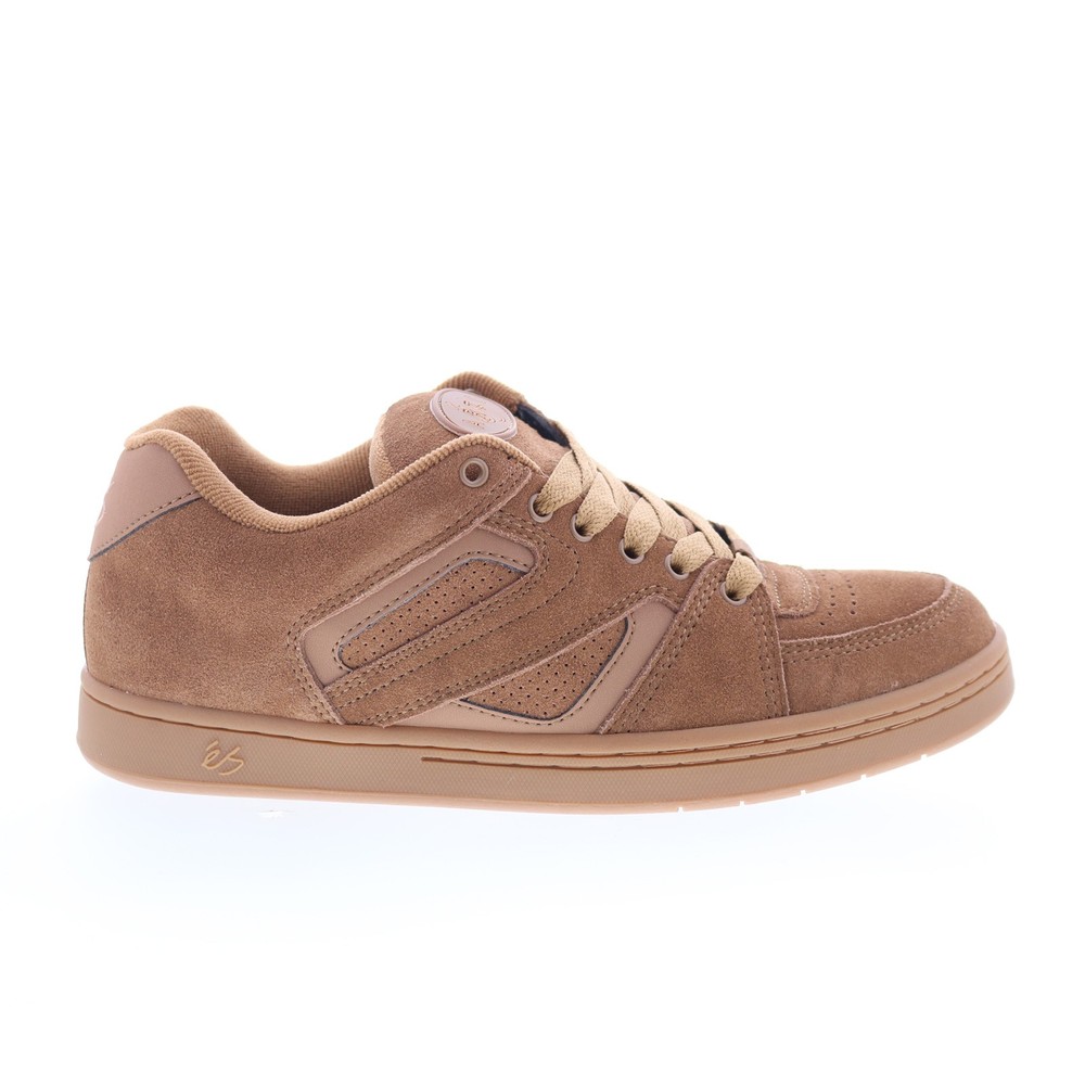 ES Accel X Arto 5107000137212 Mens Brown Suede Skate Inspired Sneakers Shoes 9