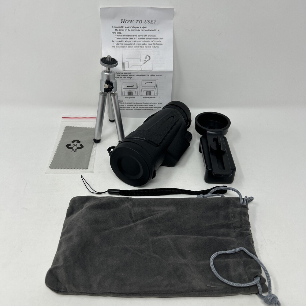 HD Handheld Monocular Telescope 'The Horizon Unlimited Wonderful' NEW (823)